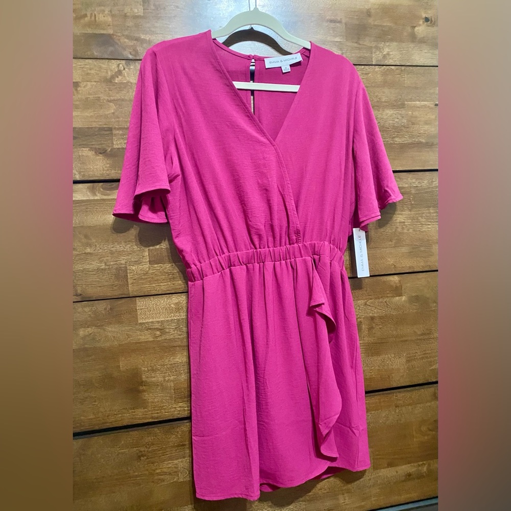 NWT Pink Fuchsia Romper